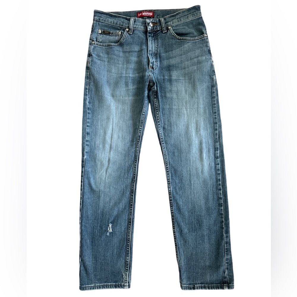 Pre-loved Premium Select, Regular Fit, Straight Leg Lee Jeans, Mid Rise, 30x30